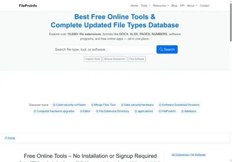 Скріншот fileproinfo com