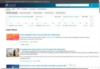 Превʼю financialcontent com