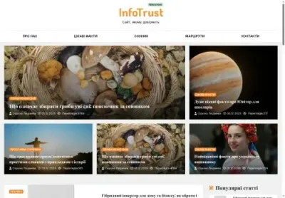 Превʼю infotrust com ua