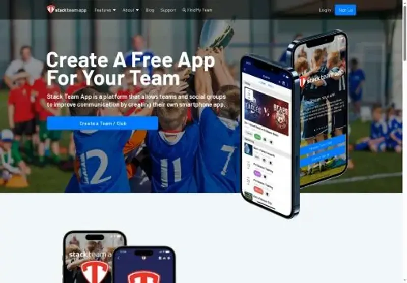 Скріншот teamapp com